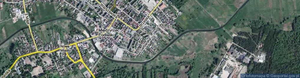 Zdjęcie satelitarne Garbarska ul.